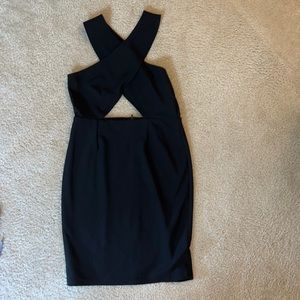 Black Cut Out Dress